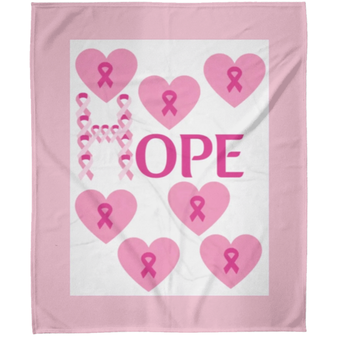 Hope Breast Cancer Blanket