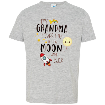 Grandma loves me to the moon and back Kids Tee