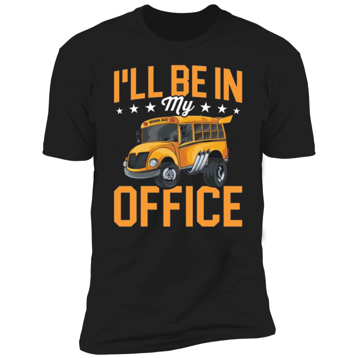 Men's I'll be in my office Bus Driver Tee