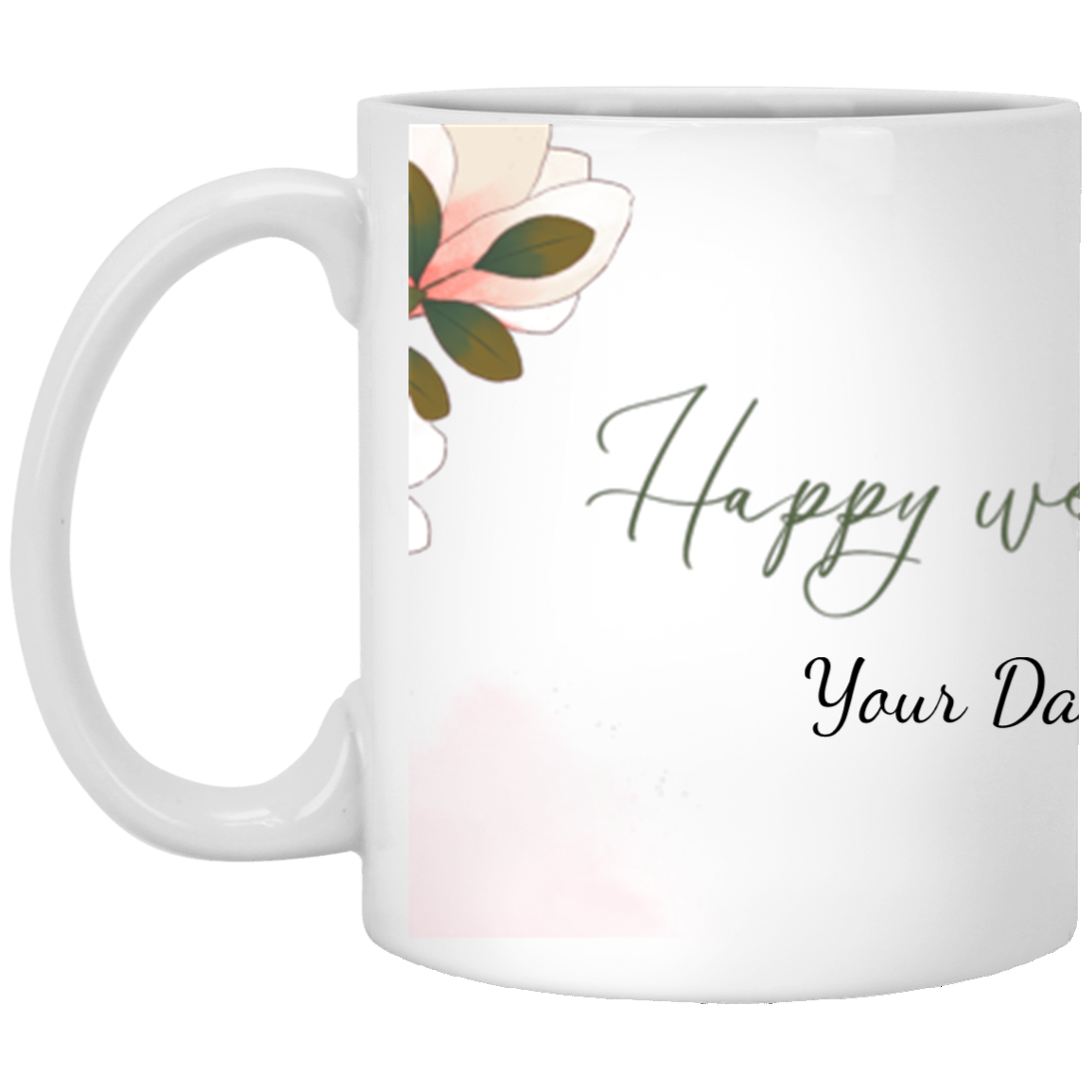 Happy Wedding Personalized Mug