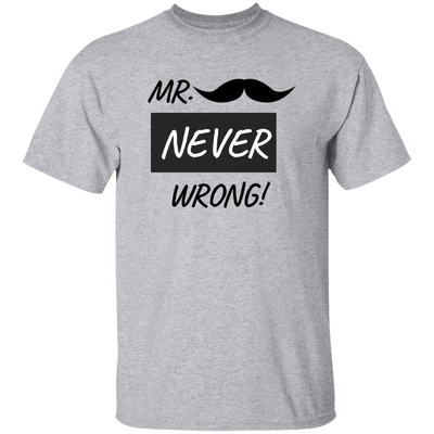 MR. Never Wrong!