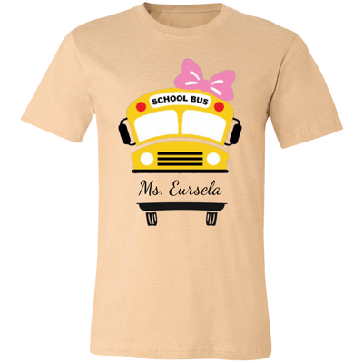 Personalized Name Women's Bus Driver
