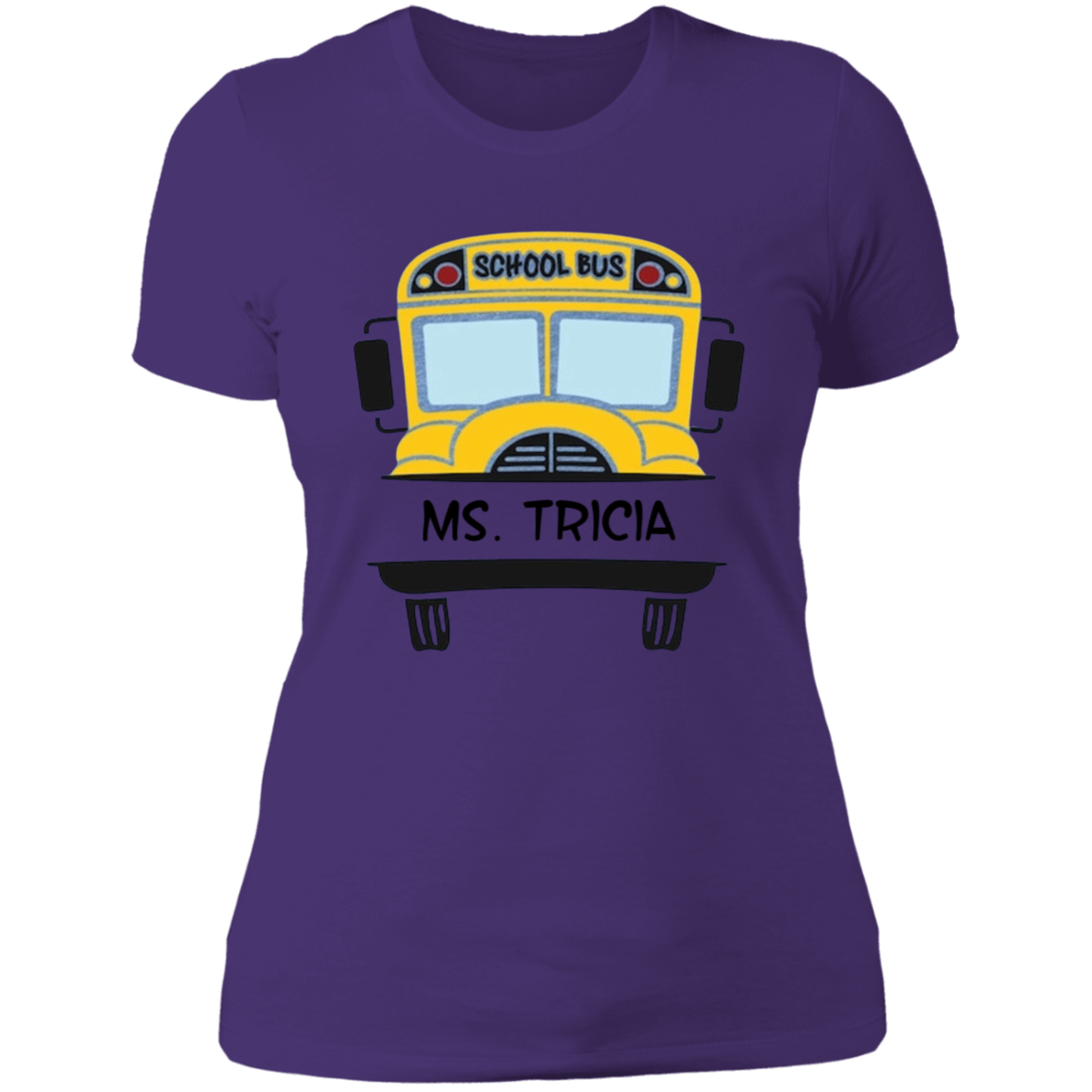 Women's Personalized  Bus Driver Tee