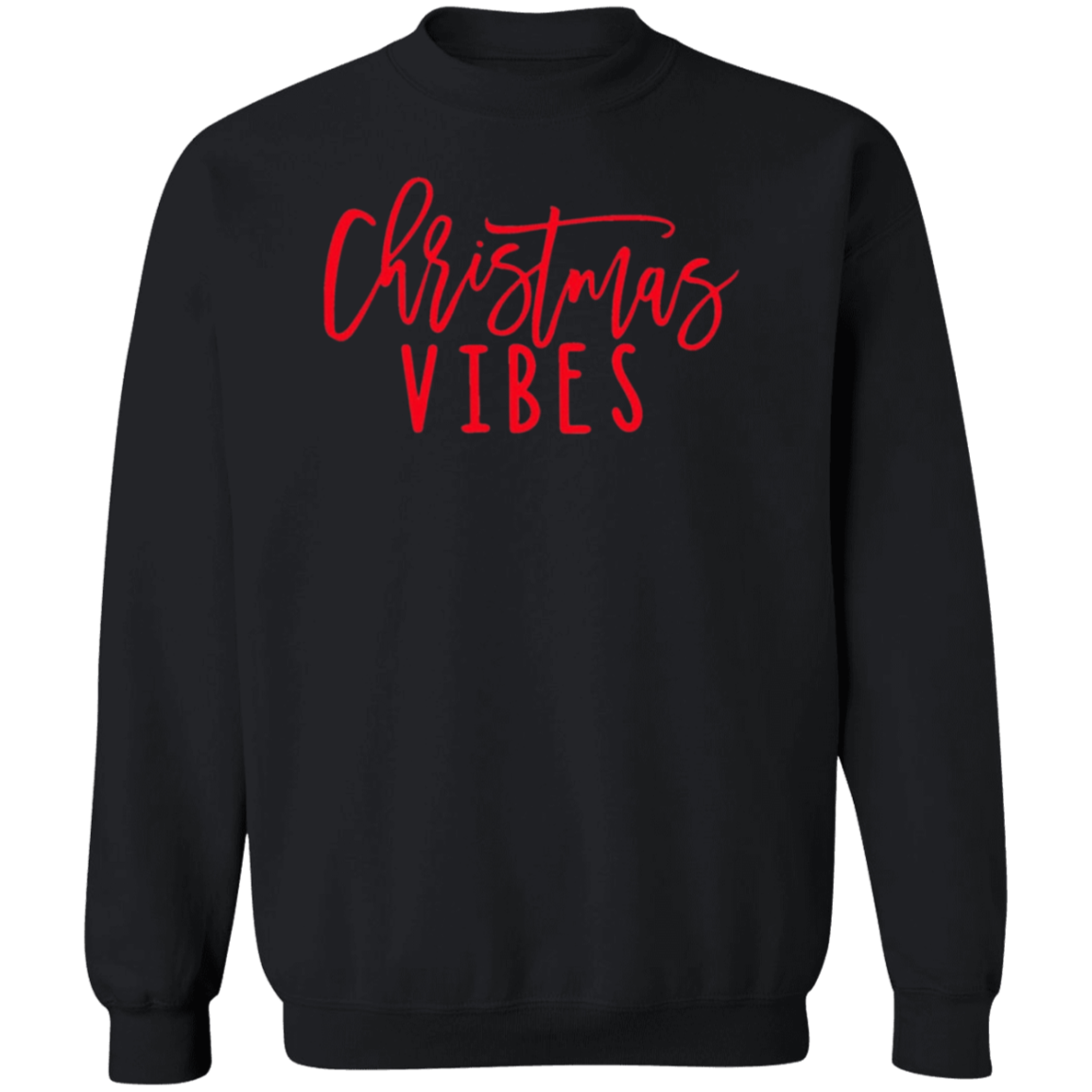 Christmas Vibes Adult Sweatshirt