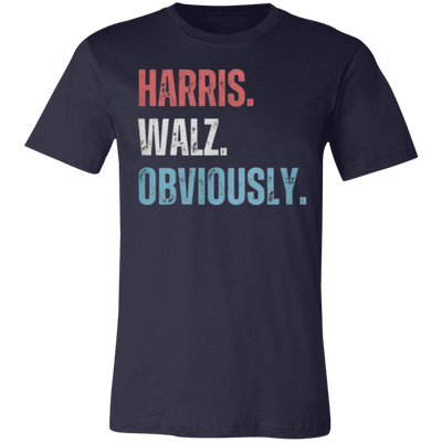 Harris Walz Obviously Tee