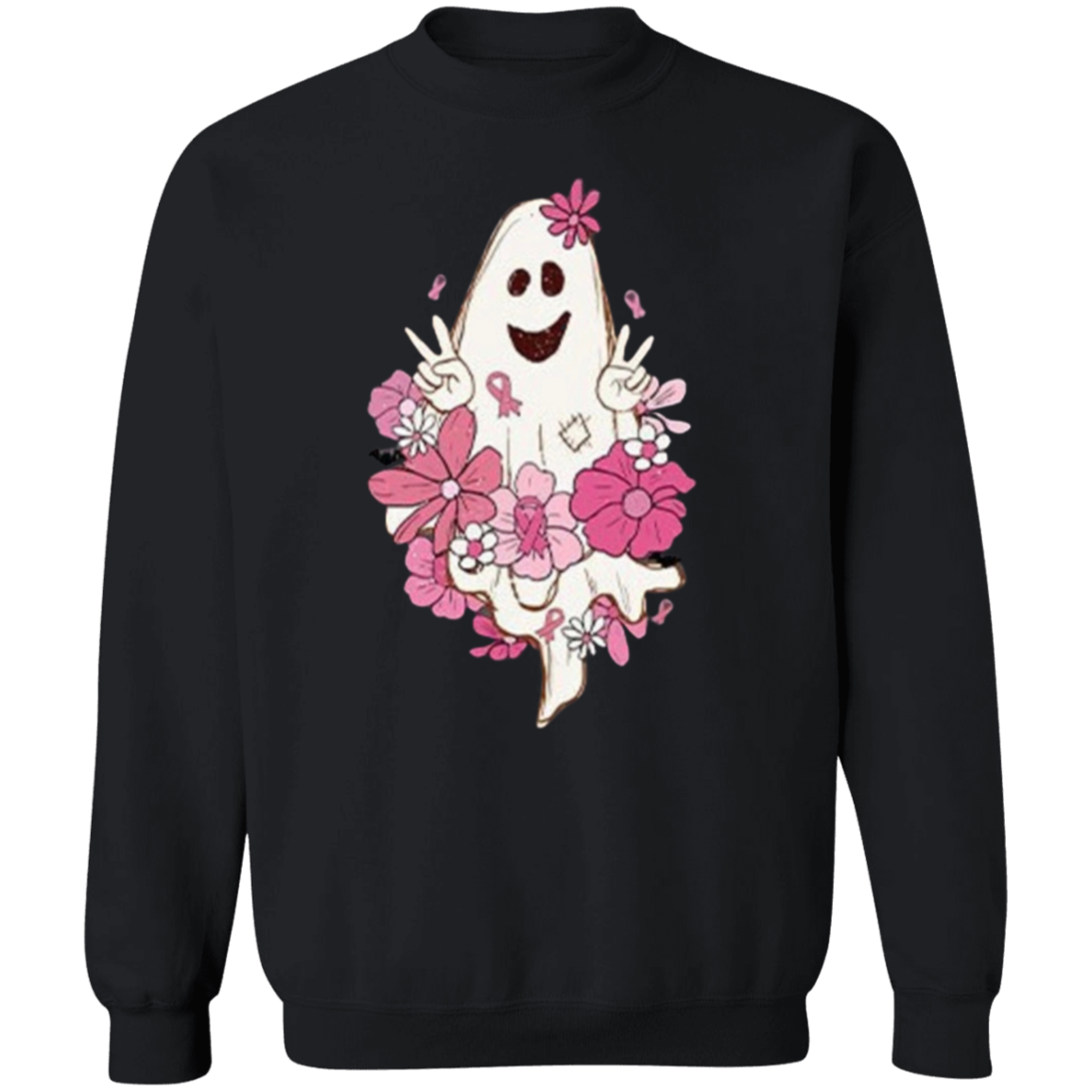 Halloween Breast Cancer Sweatshirt