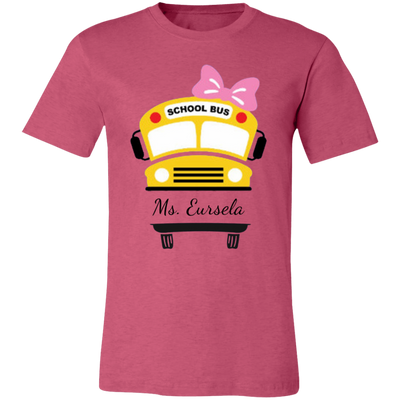 Personalized Name Women's Bus Driver