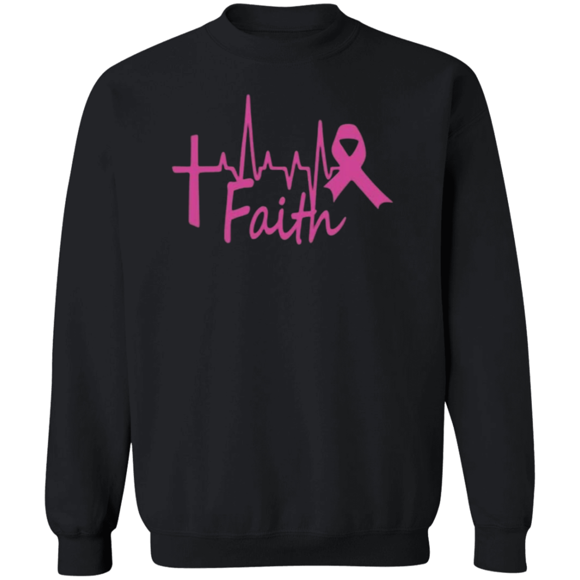 Faith Breast Cancer Sweatshirt