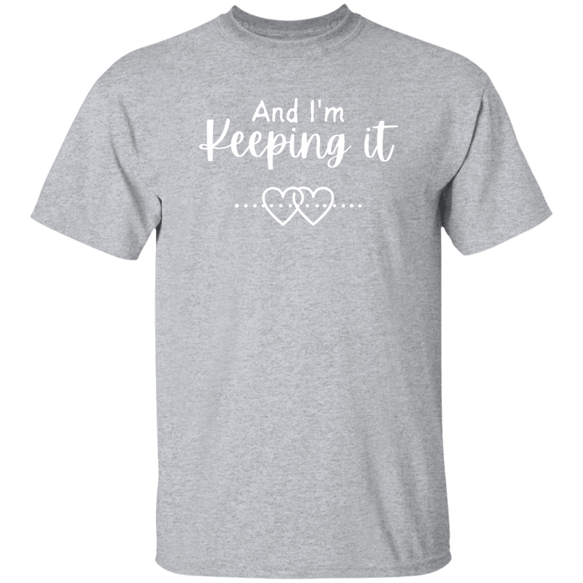 And I'm Keeping it! Tee White writing