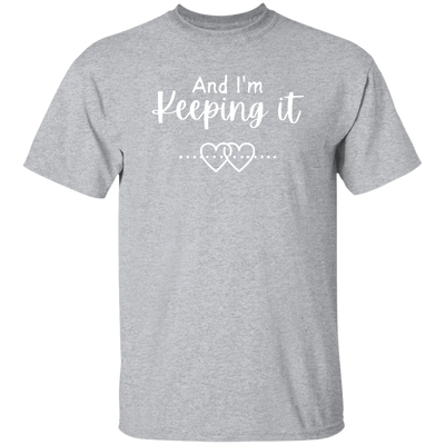 And I'm Keeping it! Tee White writing