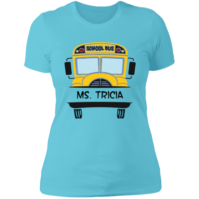 Women's Personalized  Bus Driver Tee