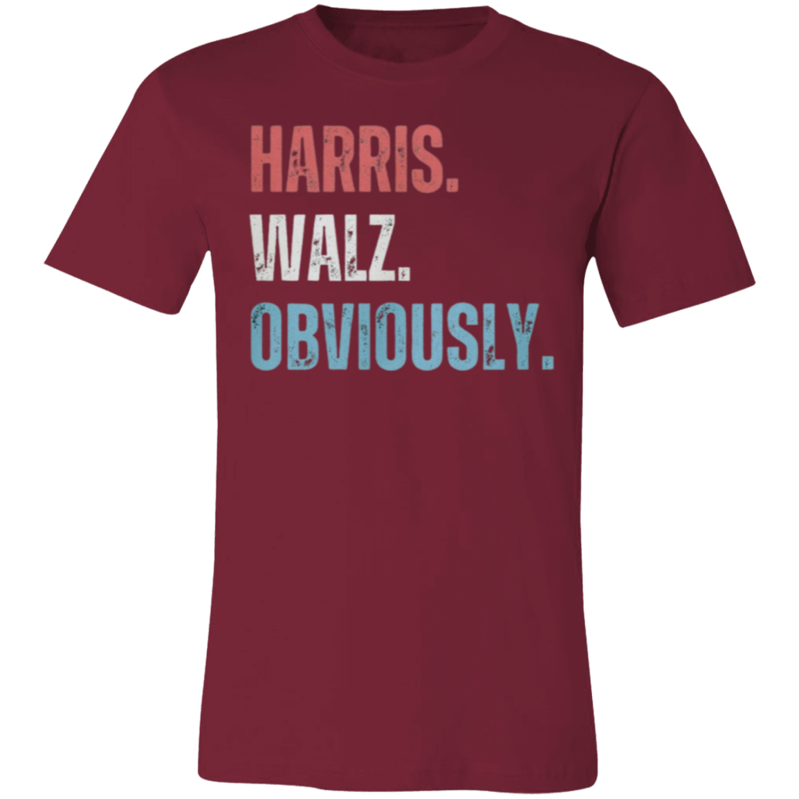 Harris Walz Obviously Tee