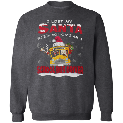 Bus Driver Santa Sweatshirt