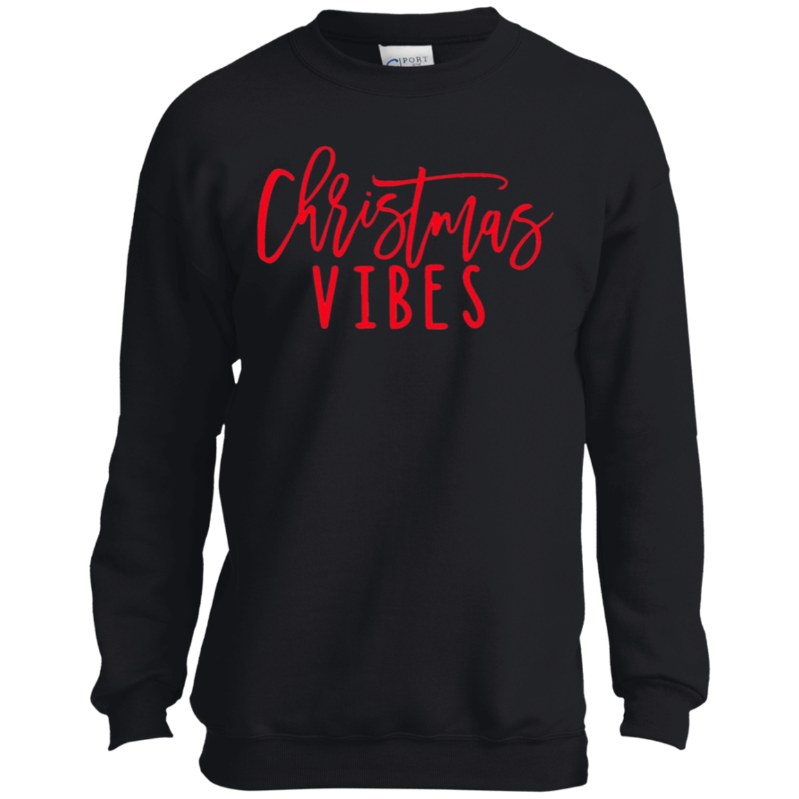 Christmas Vibes Youth Sweatshirt