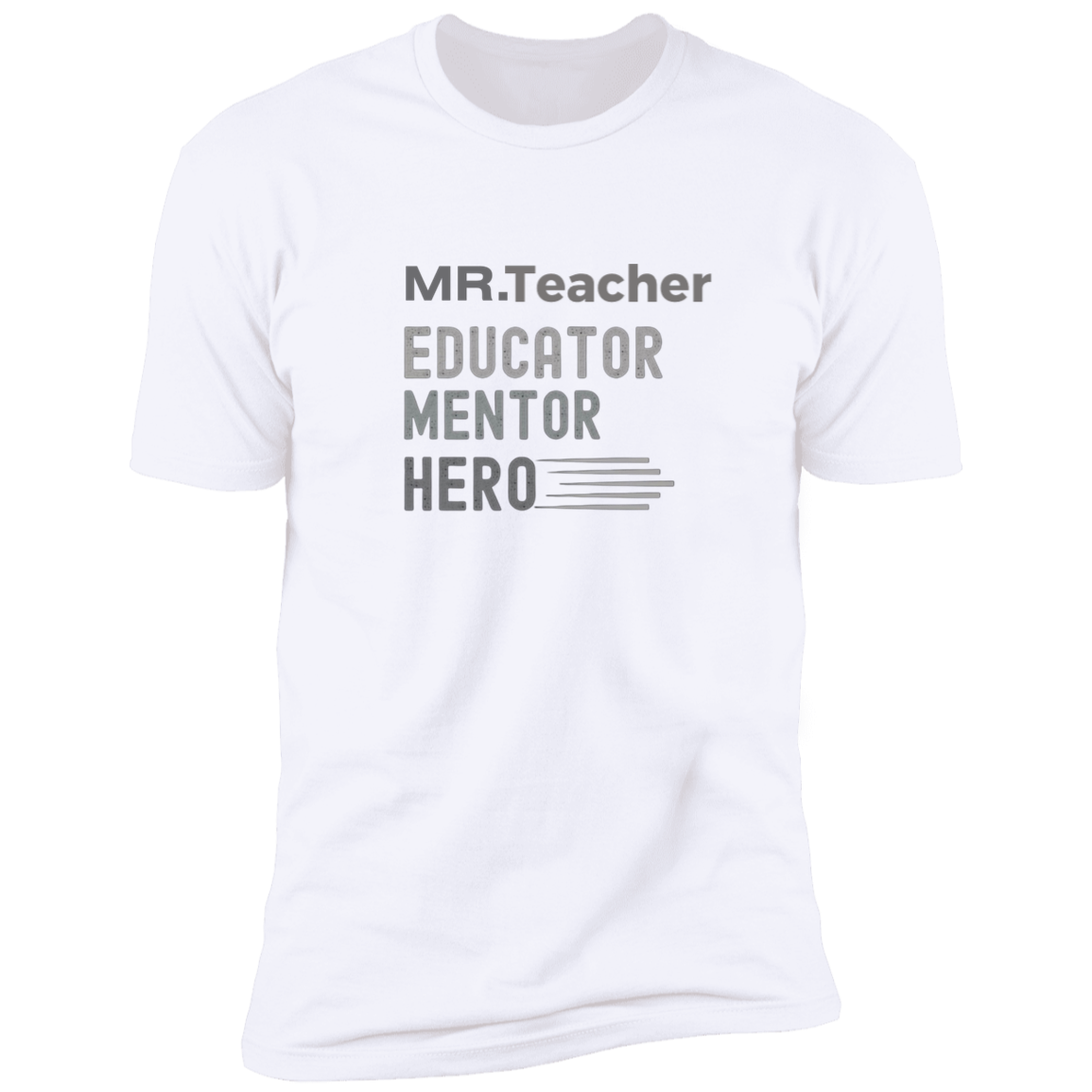 Men's Mr Teacher, Educator, Mentor, Hero Personalized Tee