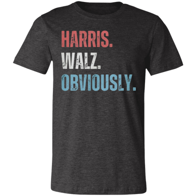 Harris Walz Obviously Tee