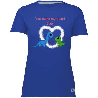 You make my heart Saur! Ladies T-shirt
