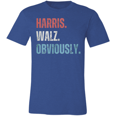 Harris Walz Obviously Tee