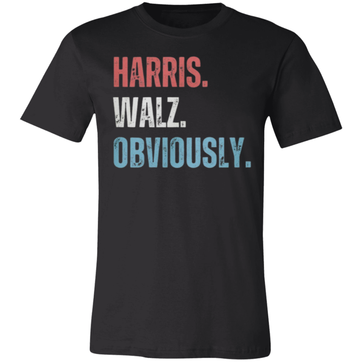 Harris Walz Obviously Tee