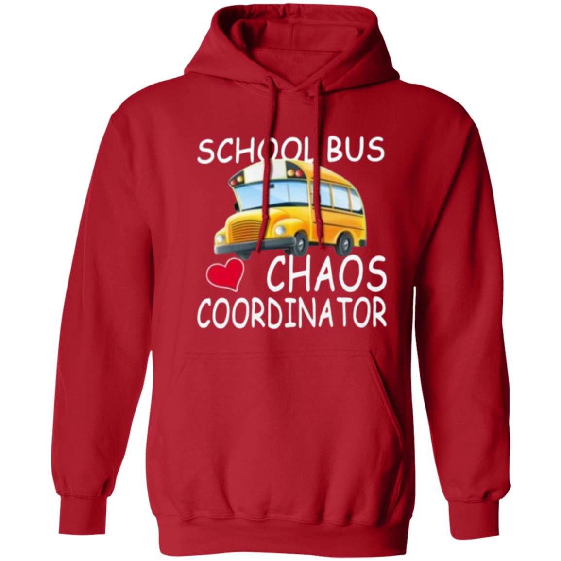 School Bus Chaos Coordinator Hoodie
