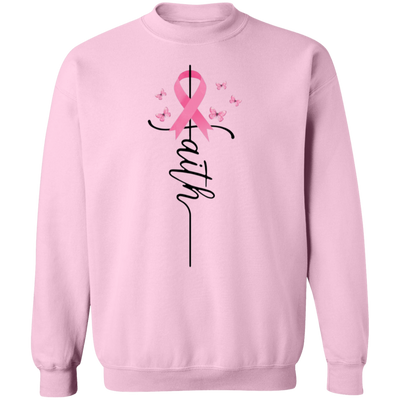 Faith Breast Cancer Sweatshirt