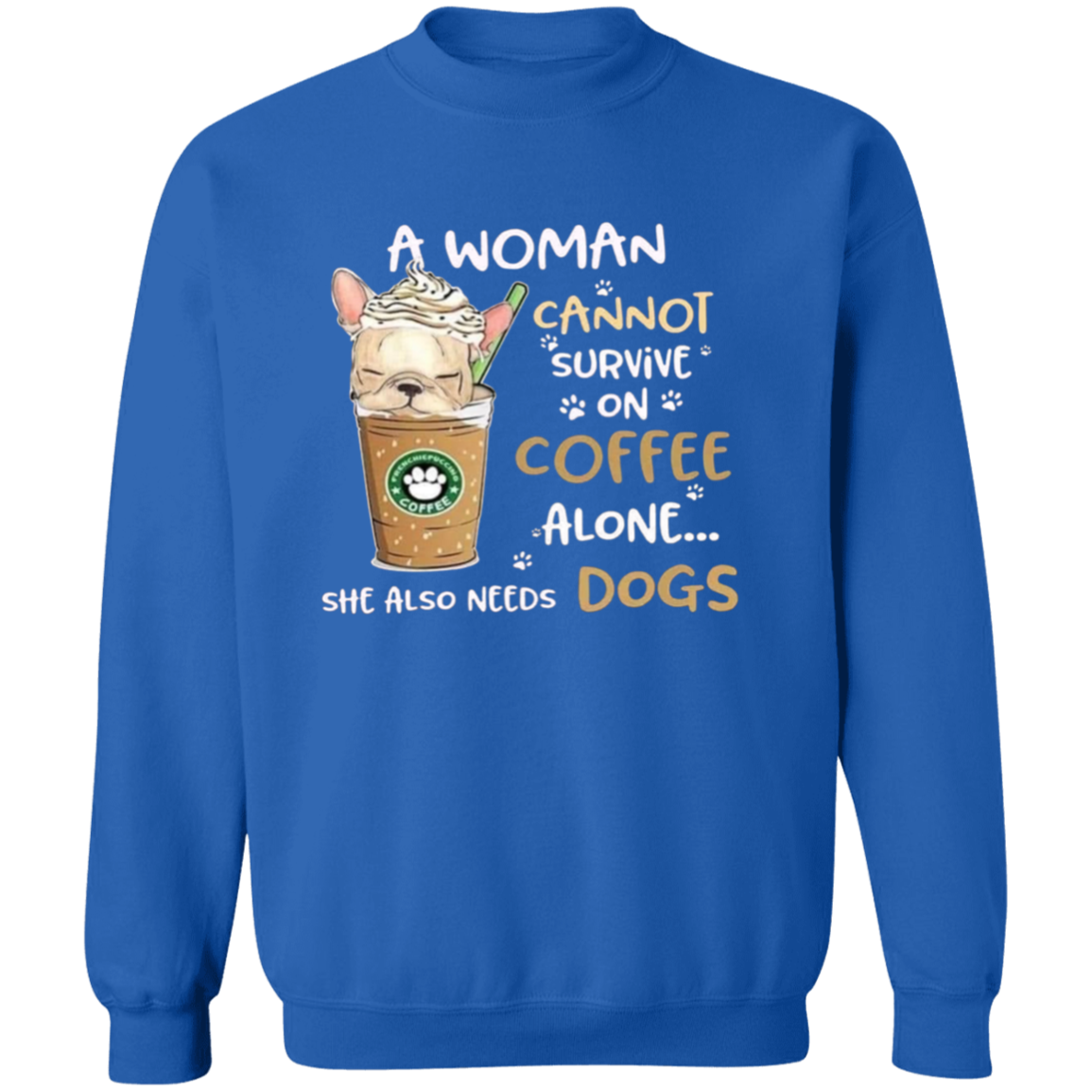 A Woman Cannot Survive alone on Coffee