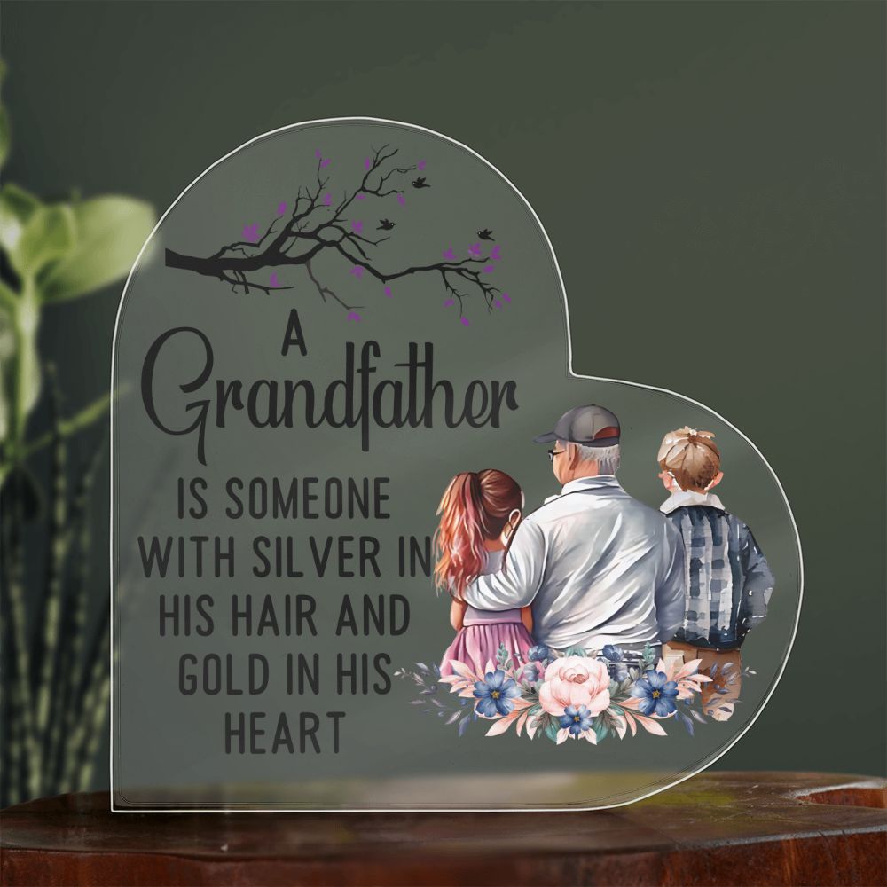 Grandfather, Acrylic Plaque
