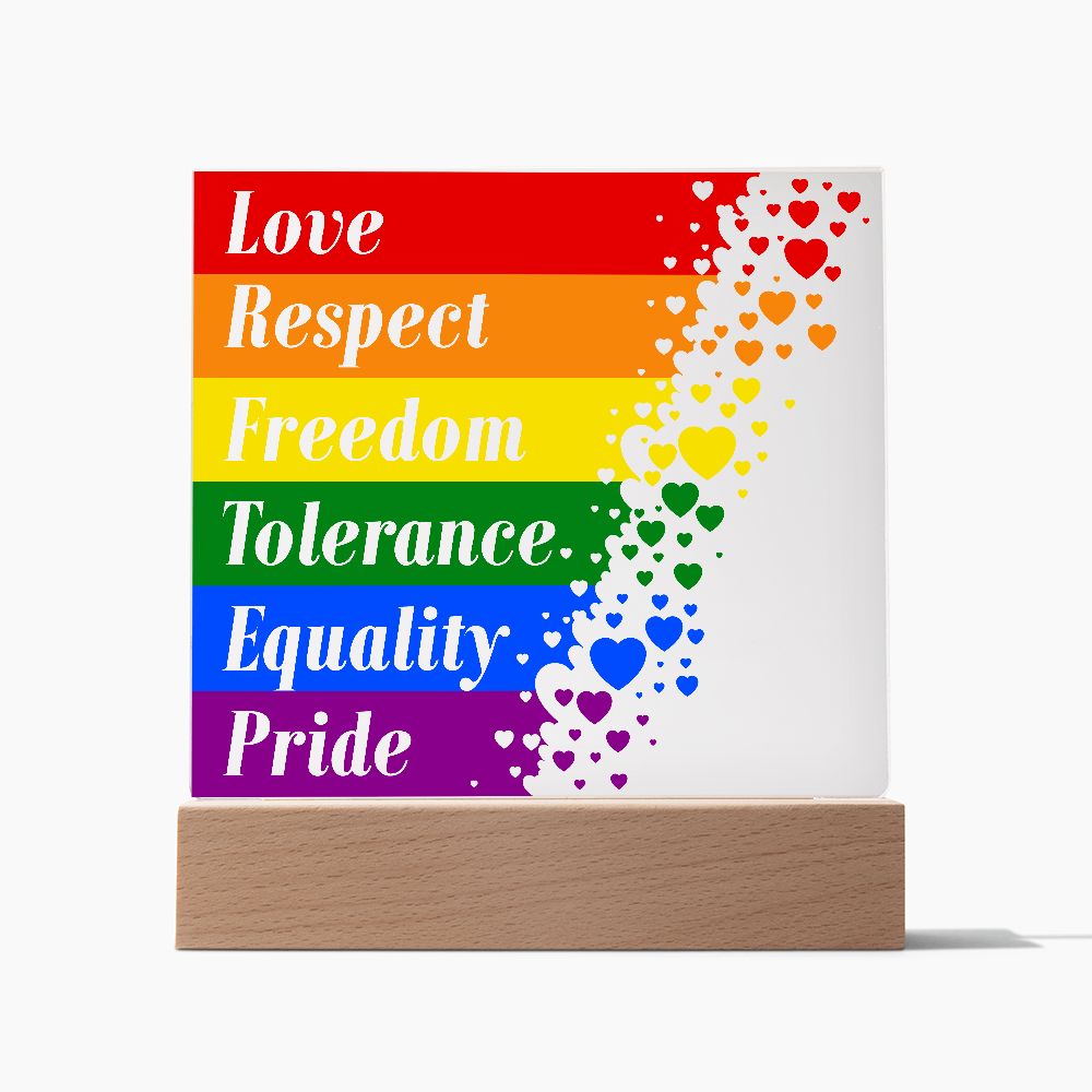 Pride! Acrylic Plaque