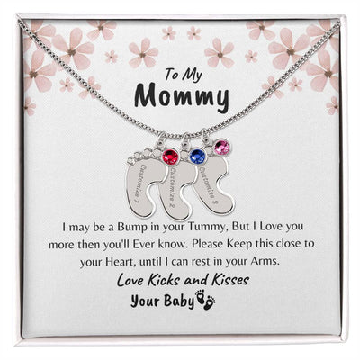 Mommy to be, Personalized baby Foot