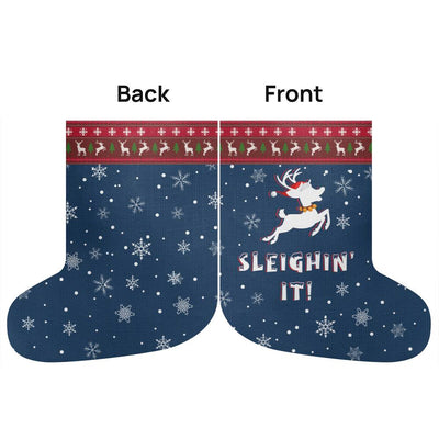 Sleighin' it! Giant Holiday Stocking
