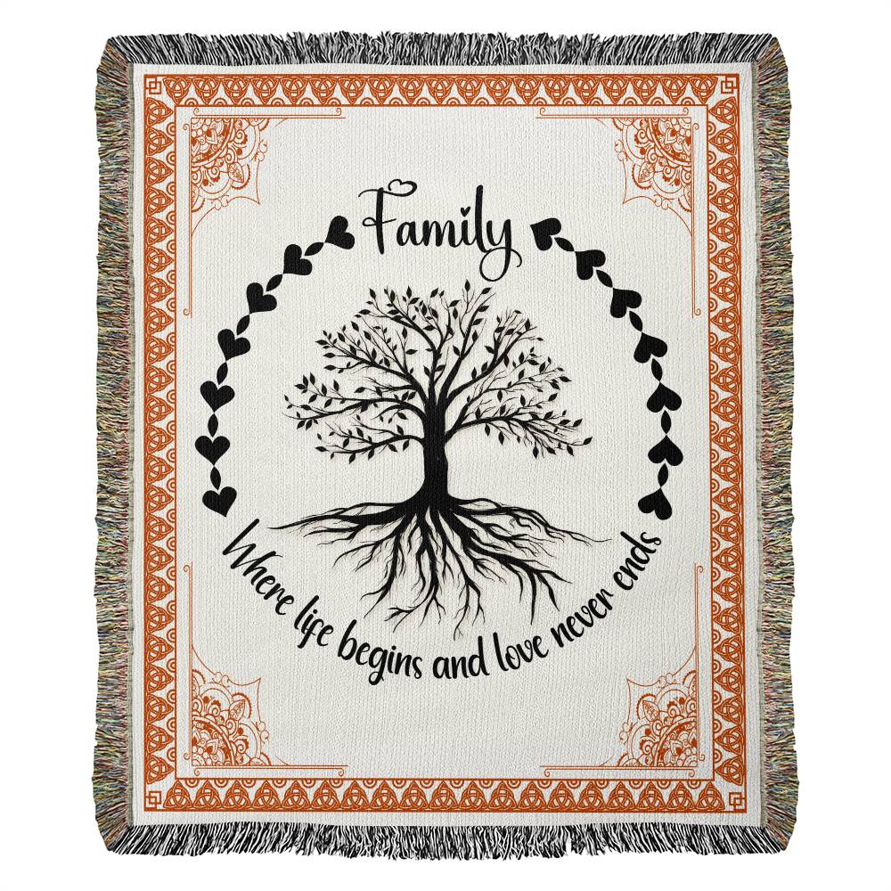Family Heirloom Woven Blanket